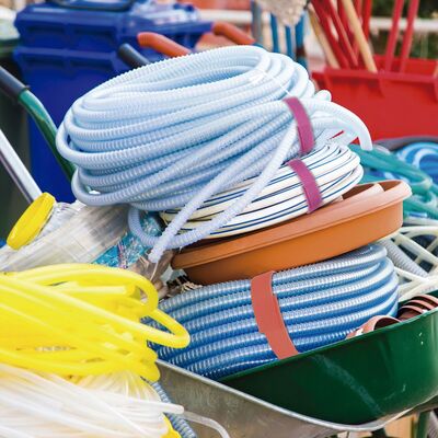 Káblový organizér suchý zips 25m návin, čierna farba, šírka 10mm, VELCRO® ONE-WRAP®