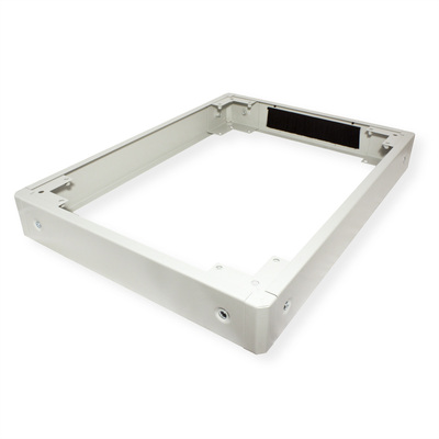 Podstavec pre sieťový kabinet, 600x800mm (ŠxH), sivý