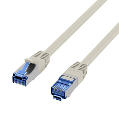 S/FTP (PiMF) Patchkábel LSOH 20m cat.7, sivý, Cu, SuperFlex