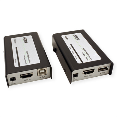 Predĺženie HDMI cez 2xTP do 60m, USB