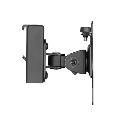 Slatwall držiak pre monitor, max 6.5kg, VESA 75/100, čierny