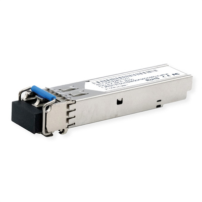 Mini GBIC modul SFP, LC Duplex, Single Mode, do 20km, 1.25Gbps, DDM, priemyselný, −40 až +70 °C