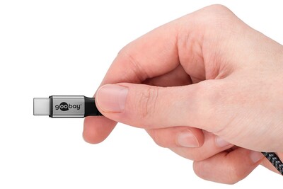 Adaptér USB 3.1 Typ C / 3.5mm (slúchadlá) + USB Typ C (PD 60W), 15cm, sivý/čierny