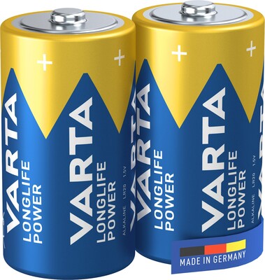 Batéria VARTA Longlife Power Alkalická C Baby (2ks) 1.5V (LR14) 2BL