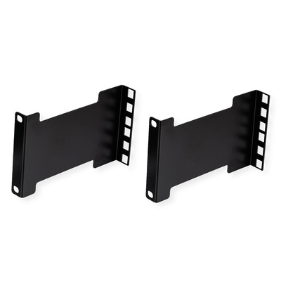 Adaptér pre zmenu inštalačnej hĺbky 151.5mm, 2U, čierny