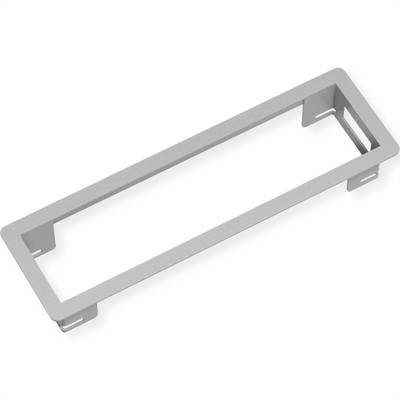 Power Frame rámik 3 pozície, 241x73x36mm, oceľ, striebornosivý