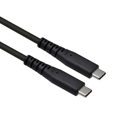 Kábel USB 4 Gen 3x2, Typ C CM/CM 1m, 80Gbps, PD 240w 48V5A, čierny