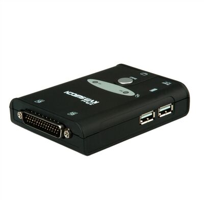 KVM switch/prepínač 2PC, HDMI, USB