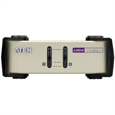 KVM switch/prepínač 2PC, VGA, USB + PS2