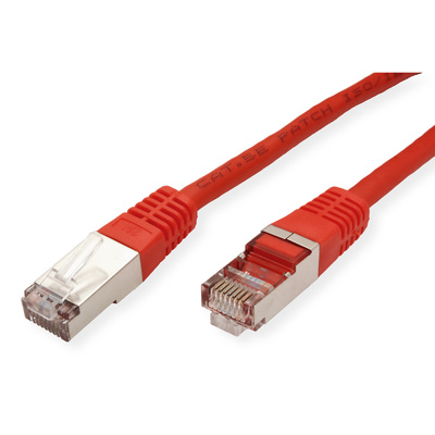 S/FTP Patchkábel 2m cat.5e, červený, Cu