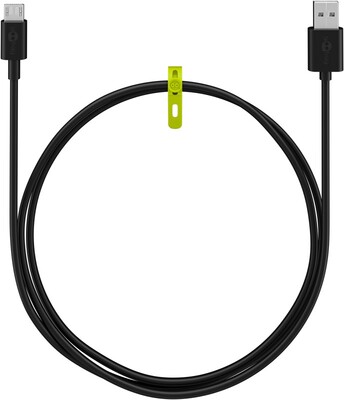 Kábel USB 2.0 A-MICRO-B M/M 0.5m, High Speed, čierny