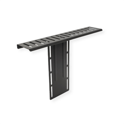 Univerzálna polička/držiak 400x86x300mm, kompatibilná s VESA 100, čierna