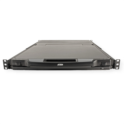 KVM konzola 19" LCD, 8 Port, VGA, PS2+USB, DE layout