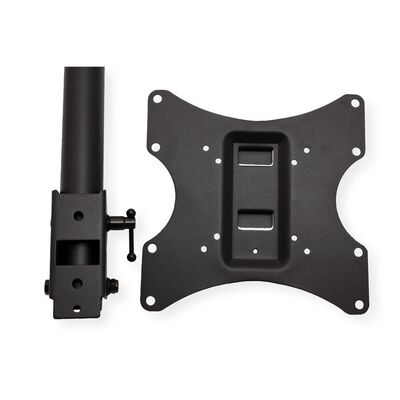 Držiak pre monitor / TV 23-42", stropný, max 50kg, dĺžka 90-150cm, VESA 75/100/200, čierny