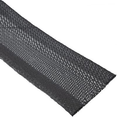 Káblový organizér Kábel Fix, suchý zips, 1m, ⌀ do 25mm, čierny