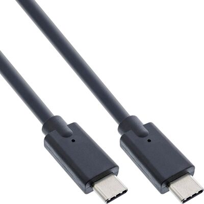 Kábel USB 3.2 Gen 2x2, Typ C CM/CM 0.3m, 20Gbps, PD 100w 20V5A, čierny