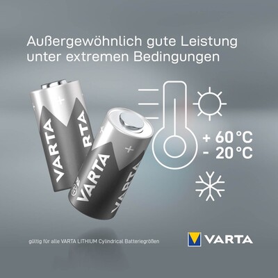 Batéria VARTA Lítiová 2CR5 6V (6203) 1BL