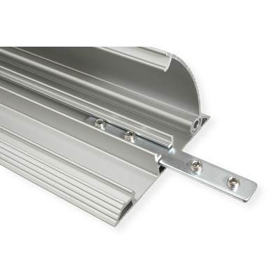 Káblový tunel na káble prechodová lišta 1104x92mm eloxovaný tvrdený hliník