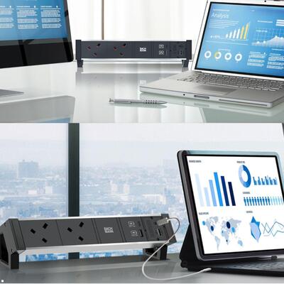Modul pre BACHMANN, mini port replikátor pre PC, 2x USB A + C (PD 100W), RJ45, Mini DP, čierny