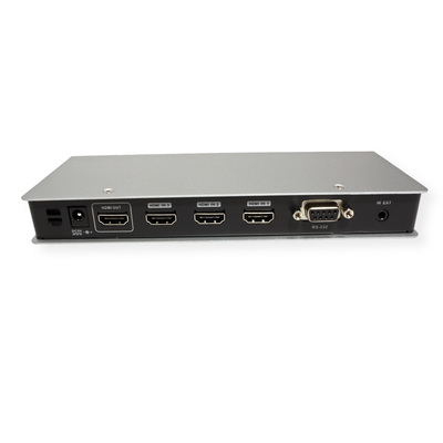 Video selektor/switch HDMI 4IN/1OUT, Automaticky, RS232, UHD 4K@60Hz