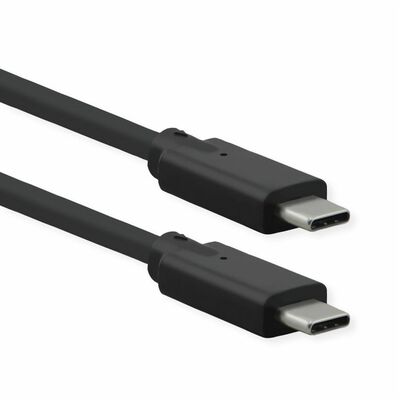 Kábel USB 3.1 Typ C CM/CM 1.5m, Super Speed (Power Delivery 20V5A) gen.2, čierny