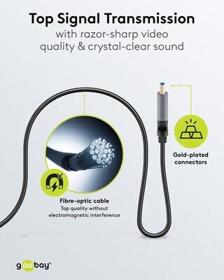 Kábel HDMI M/M 20m, Ultra High Speed+Eth, 8K@60Hz, HDMI 2.1, 48G, pozl. kon.,čierny, aktívny,optický