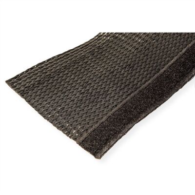 Káblový organizér Kábel Fix, suchý zips, 2.5m, ⌀ do 25mm, čierny
