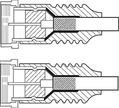 Kábel satelitný, koax F-konektor M/M 2.5m, 75 Ohm, <70dB, 2x tienený, CSS, biely