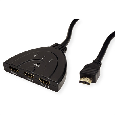 Video selektor/switch HDMI 3IN/1OUT, Automatický, 1080i@60Hz