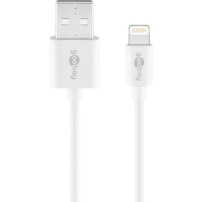 Kábel USB "Lightning" pre Apple, 1m, High Speed, biely s MFI cert.