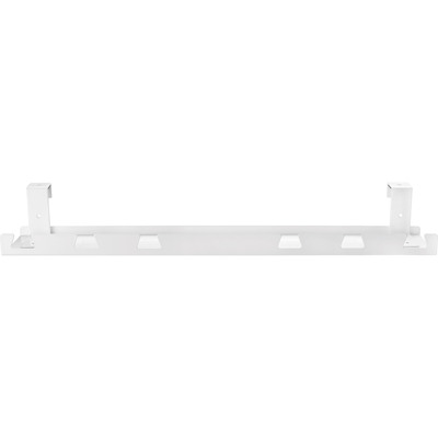Káblový organizér, žľab na káble pod stôl, 590x131x74mm (DxHxV), biely