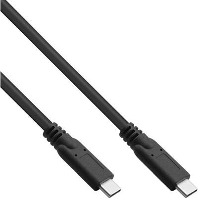 Kábel USB 3.2 Gen 2x1, Typ C CM/CM 5m, 10Gbps, PD 60w 20V3A, čierny