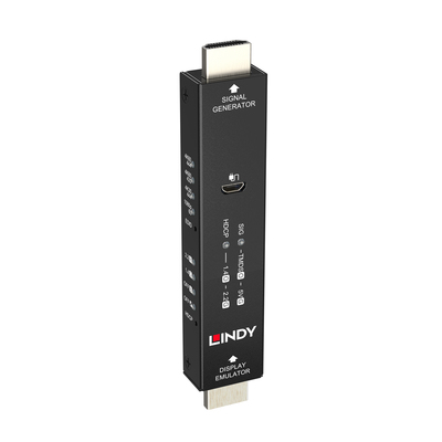 Generátor HDMI signálu a emulátor monitora (EDID), 4K@60Hz, 18Gb/s, USB Micro-B