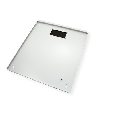 19" Rack na stenu 12U, sivý, 640x600x600mm (HxWxD), RAL7035, PRO, odnímateľné bočnice