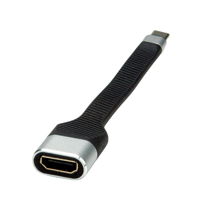 Adaptér USB 3.1 Typ C na HDMI 2.0 4K@60Hz, čierny, 13cm