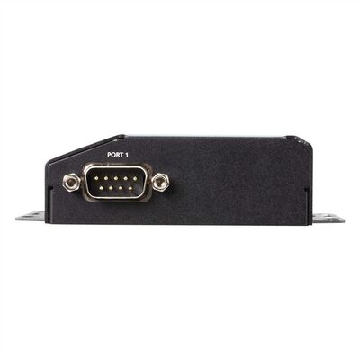 Sériový port RS232 cez IP, Secure Device Server, 1-portový, čierny