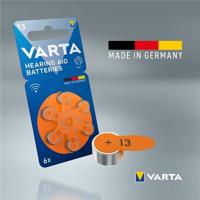 Baterka VARTA Hearing Aid PR48/V13 (6ks) 1.45V 6BL