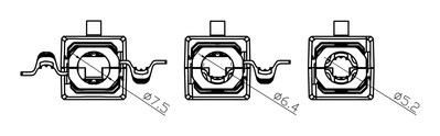 Konektor 8/8 RJ45 cat.5e, netienený, biely, beznástrojový (toolless)