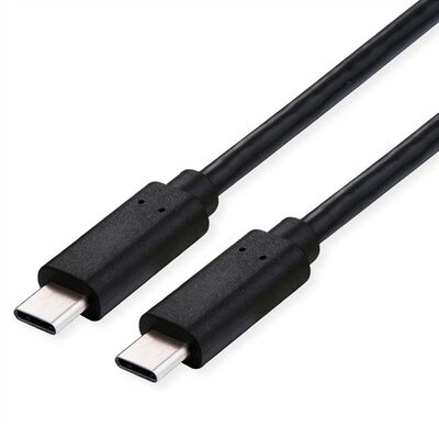 Kábel USB 4 Gen 3x2, Typ C CM/CM 1m, 40Gbps, PD 240w 48V5A, čierny