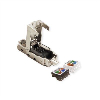 Konektor 8/8 RJ45 cat.6a/7, 10Gbit, na drôt, montáž bez klieští AWG 23-26, TOP PRODUKT