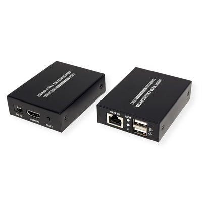 Predĺženie KVM cez TP do 70m (1080p) /40m (4K@30Hz), HDMI, USB