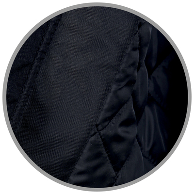 Vetrovka SUPRIMA s kapucňou, zateplená, čierna XL