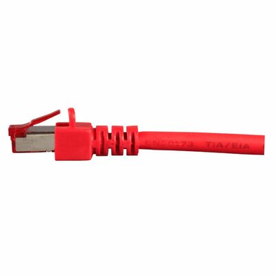 S/FTP (PiMF) Patchkábel LSOH 40m, cat.6, červený, Cu