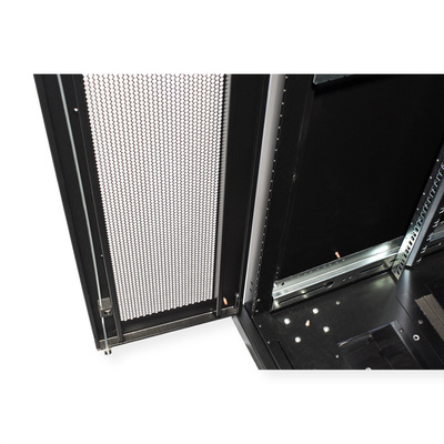 19" Rack na podlahu 42U, 1970x600x1200mm (HxWxD), PRO, čierny