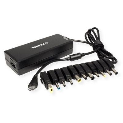 Adaptér NTS 120 W, 15-24V, napájací zdroj pre notebooky, LED display, účinosť cez 85%, čierny