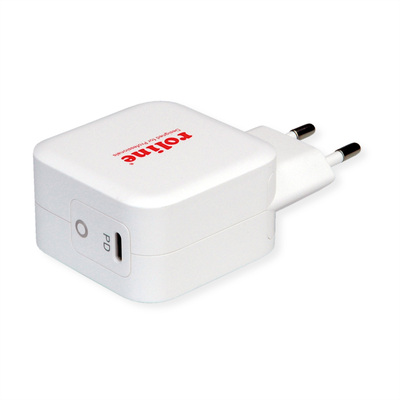 Nabíjačka USB 230V 1port, 1xUSB Typ C, 61W, Power Delivery, Quick Charge 3.0, biela
