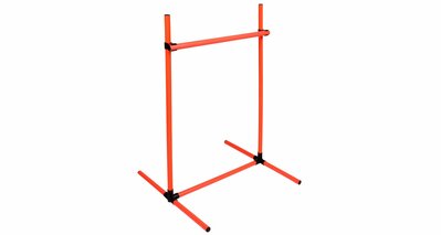 Agility prekážka CROSSBAR, sada tyčí na preskakovanie, odolný plast, oranžová