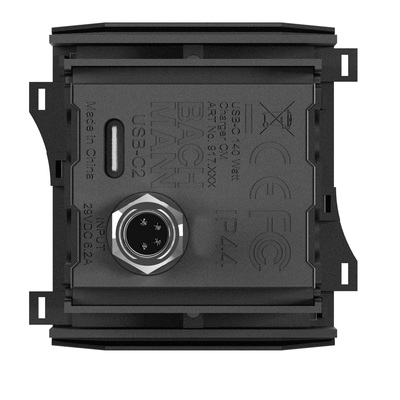 Modul pre BACHMANN, nabíjací/charger, 3xUSB (USB C), PD (28V5A) 140W, ext. zdroj, čierny
