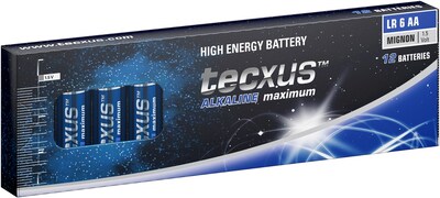 Baterka Tecxus Alkalická AA (12ks) 1.5V (LR6) XL-Pack 12BL