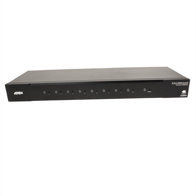 Video selektor/switch HDMI 8IN/1OUT, RS232, UHD 4K@60Hz, mont.set do 19"